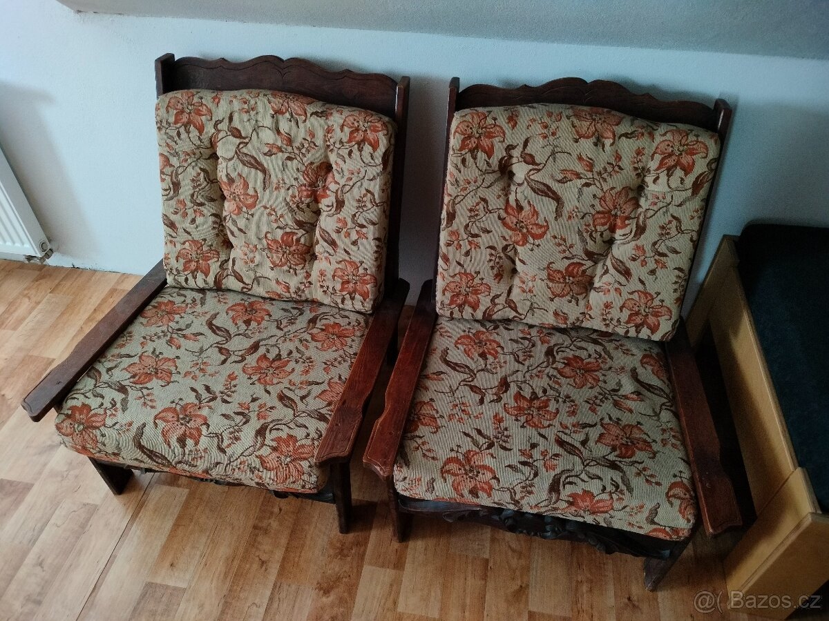 Sedací souprava - retro - 2