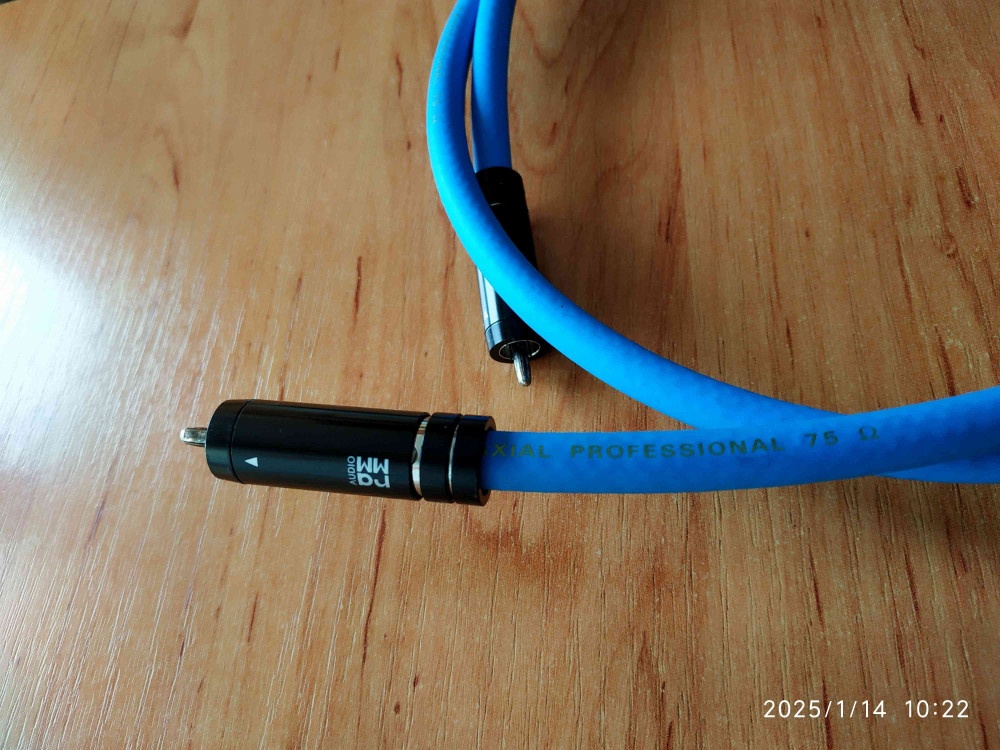 Spdif koax kabel Van Den Hul Triaxial 1,2m - 2