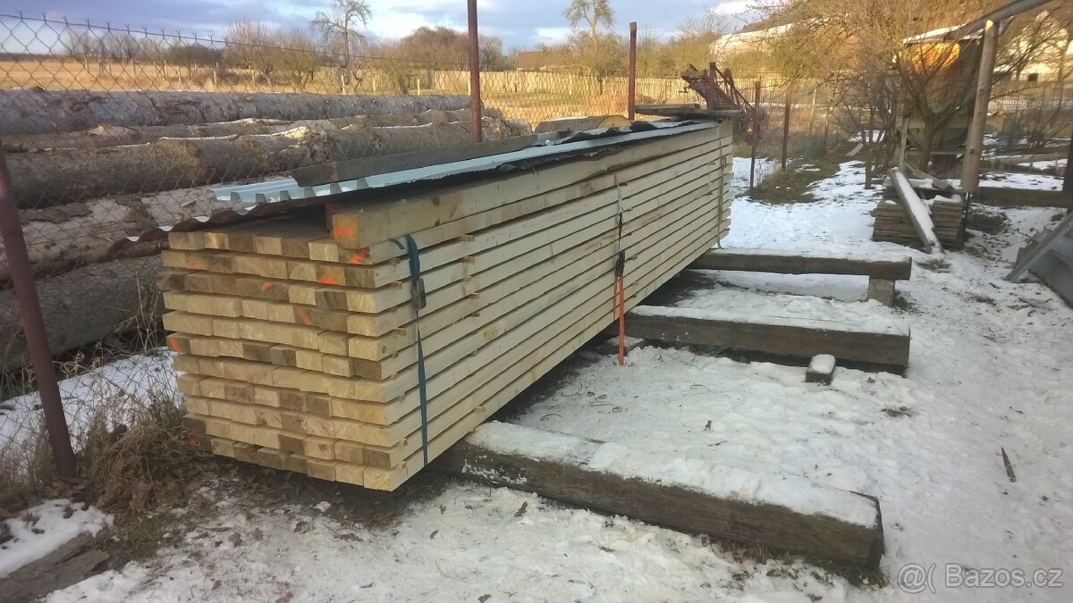 Trámky fošny 6x12x420 - 2