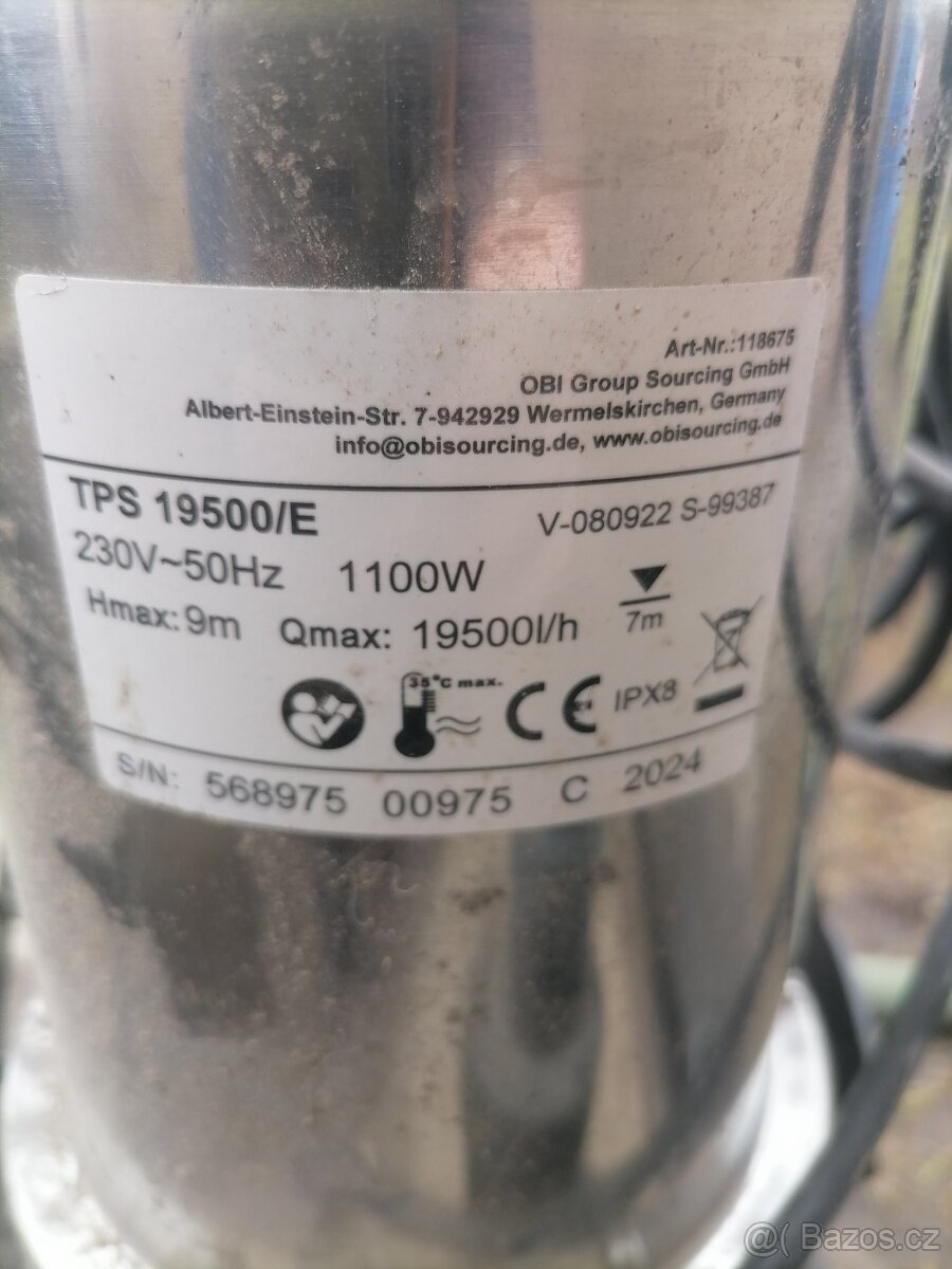 Kalové čerpadlo - 2