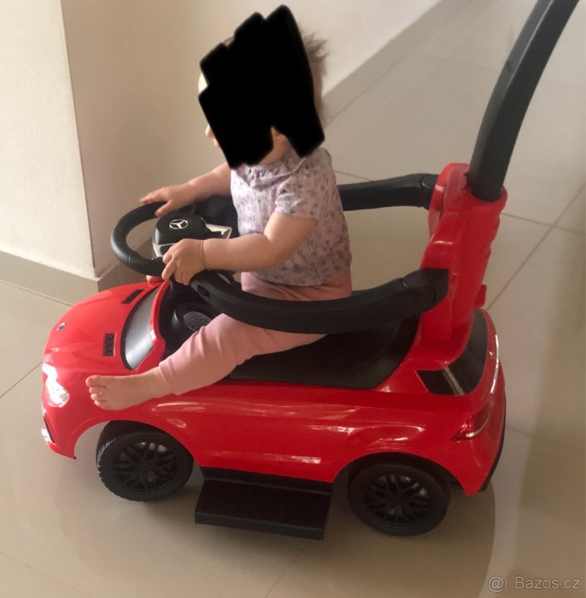 Vodicí autíčko /odrazedlo Mercedes - 2