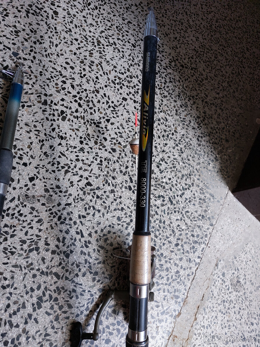 3x rybarske pruty vc. navijaku - 2