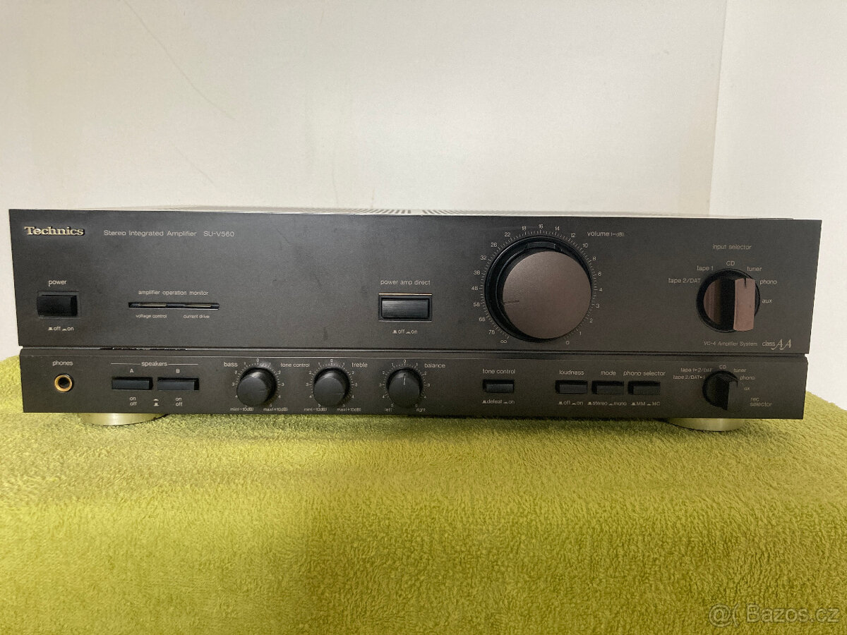 Technics : zesilovač SU-V560, CD SL-PS620A - 2