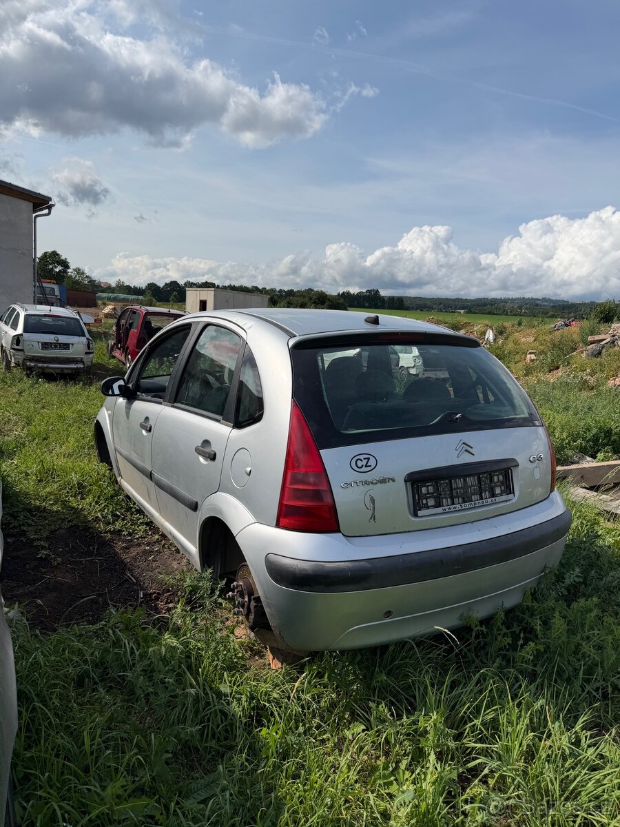 Citroen C3, 1.4benzin 55kw, 2001 rok, DÍLY - 2