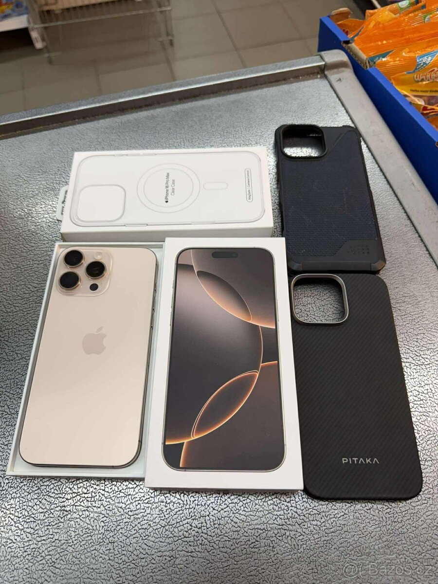 IPhone 16 Pro max 512gb, zlatá barva. - 2