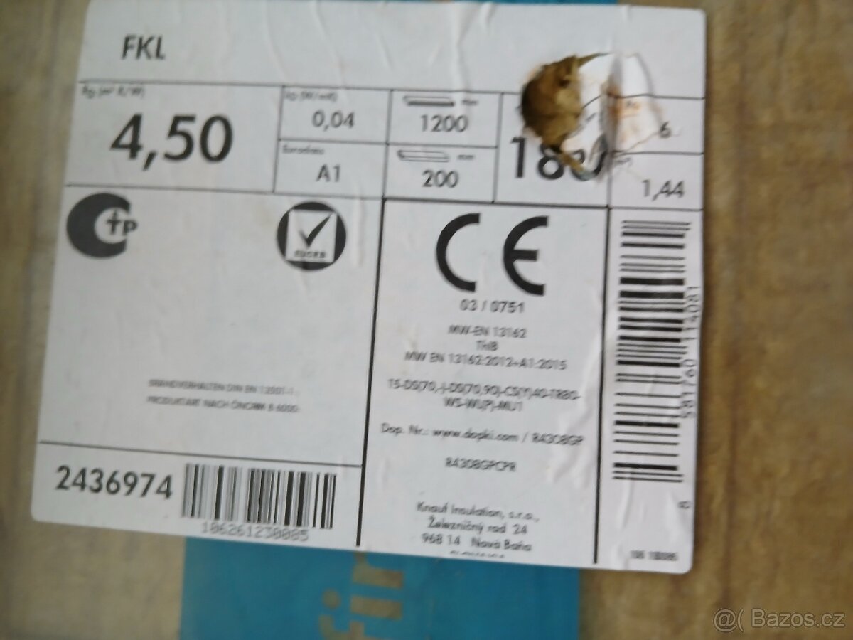 Izolační fasádní vata - 2