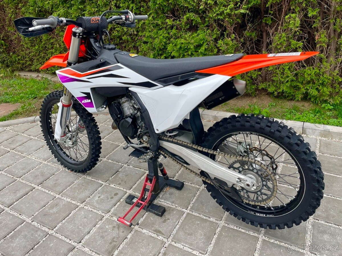 KTM SX 125 rok 2024 najeto 61mth, pérování D.C. Suspension - 2