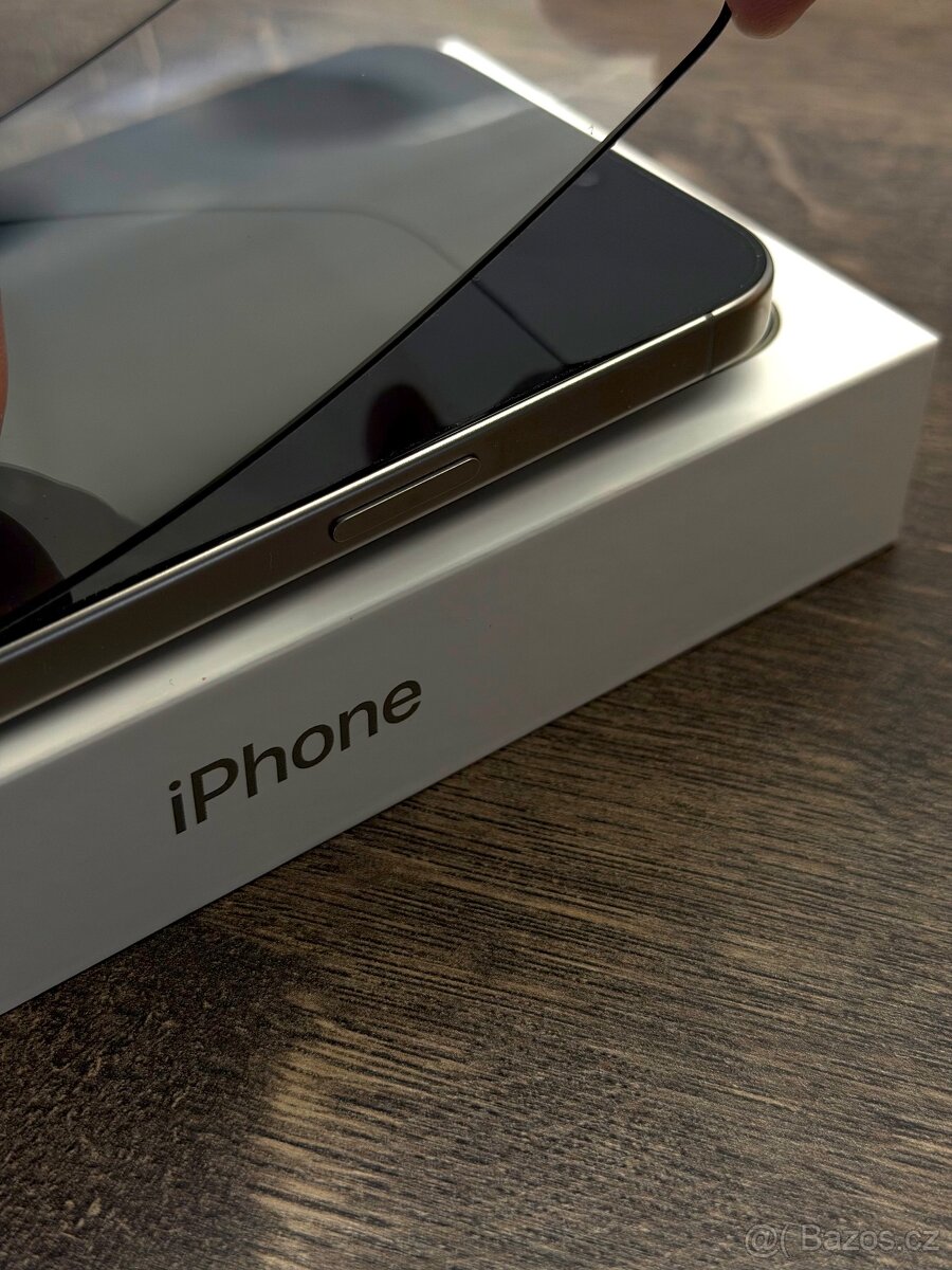 IPhone 15 pro max 256gb přírodní Titan v záruce - 2