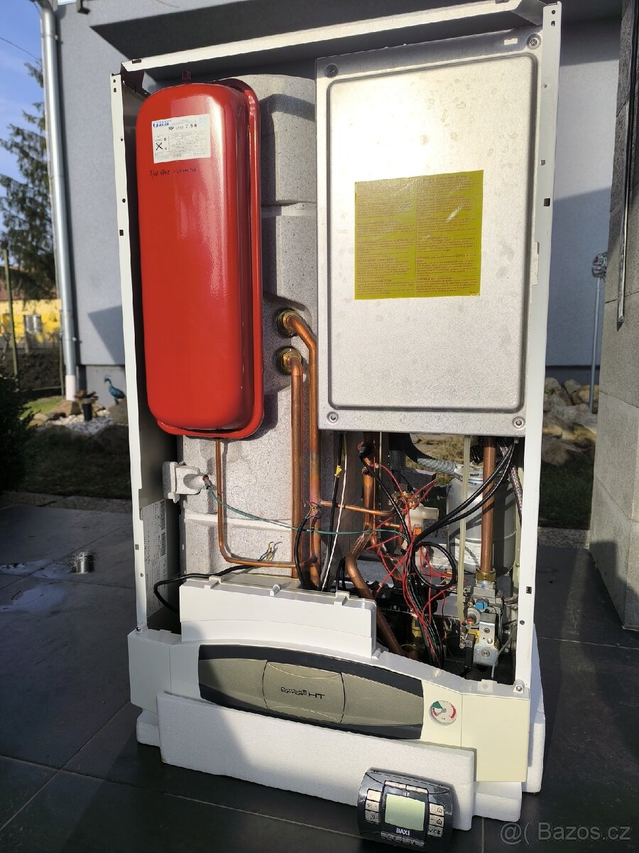 Plynový kondenzační kotel BAXI se zásobníkem 40l - 2