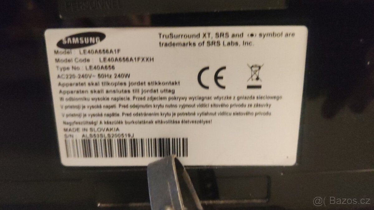 TV SAMSUNG LE40A656 - 2