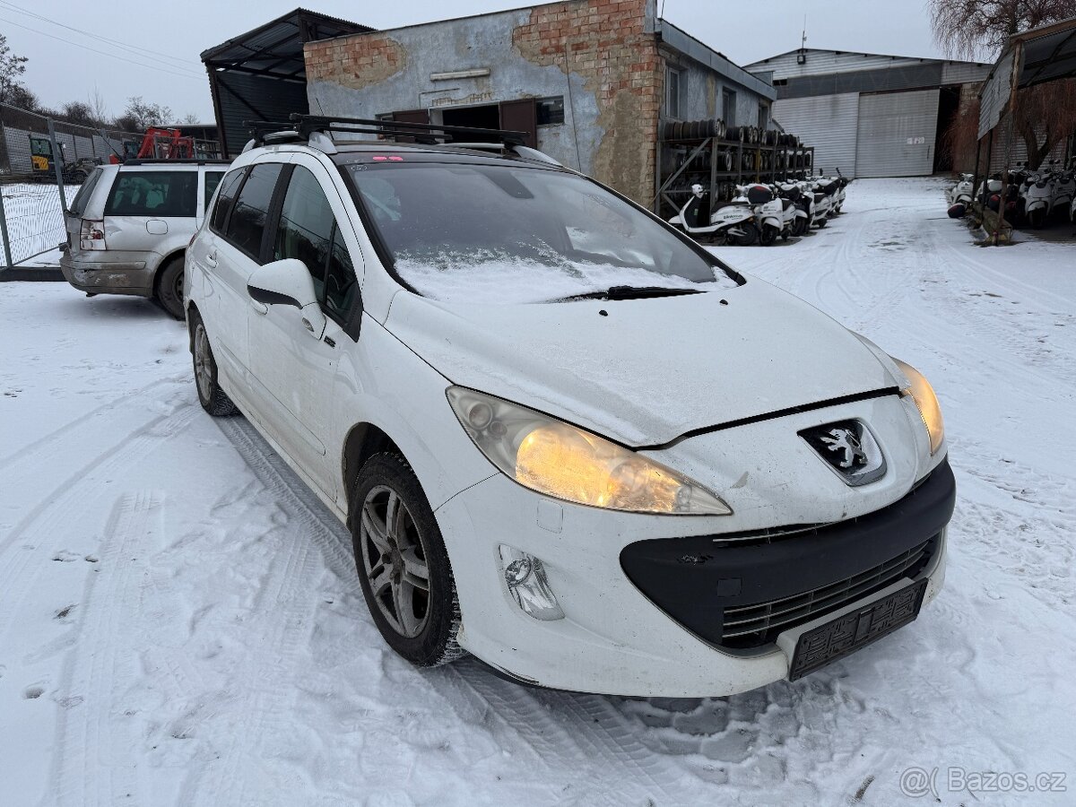 Náhradní díly - Peugeot 308 1.6i 88kW r.v. 2010 - 2