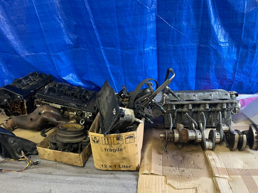 MOTOR 4.8, V8, 265 KW Z BMW E53 NA ND - 2