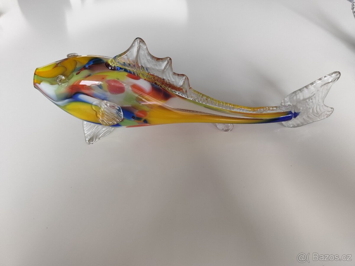 Hutní sklo ryby - 2