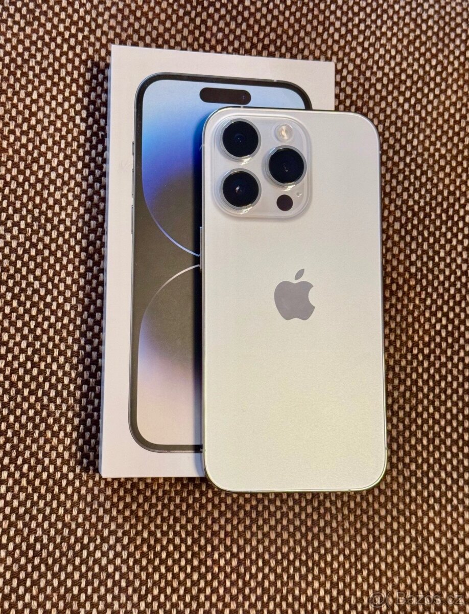 iPhone 14 Pro Stříbrná BATERIE 100% TOP - 2