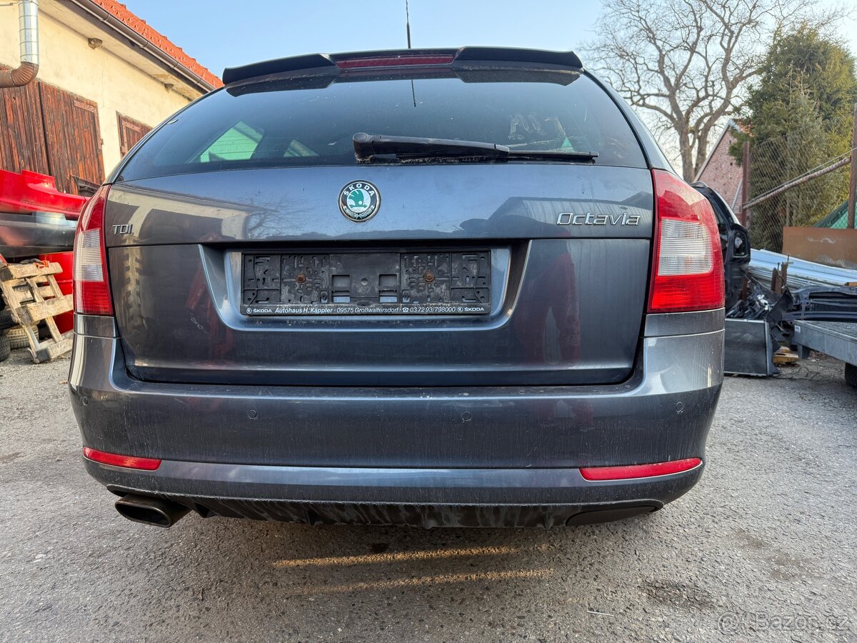 Škoda Octavia 2 combi zadní nárazník - 2
