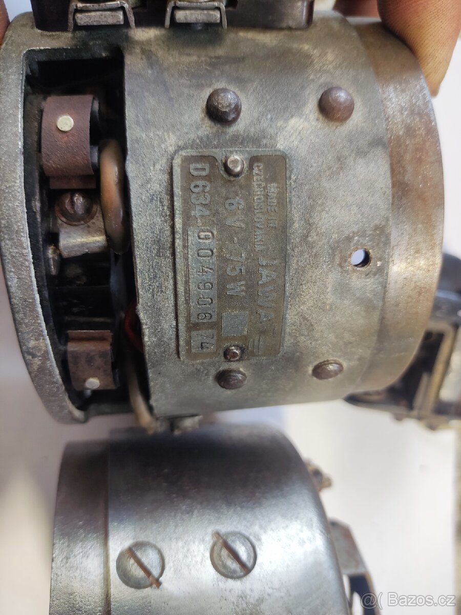 Zapalováni, regulátor jawa, CZ - 2