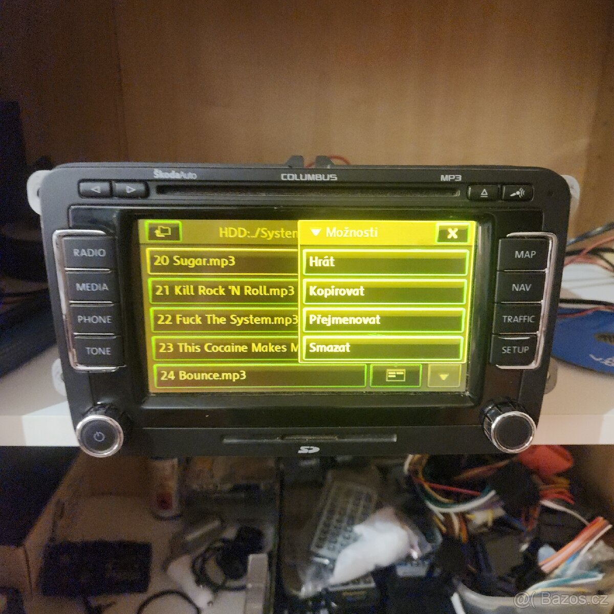 ŠKODA COLUMBUS RNS510 MP3 SD NAVIGACE - 2