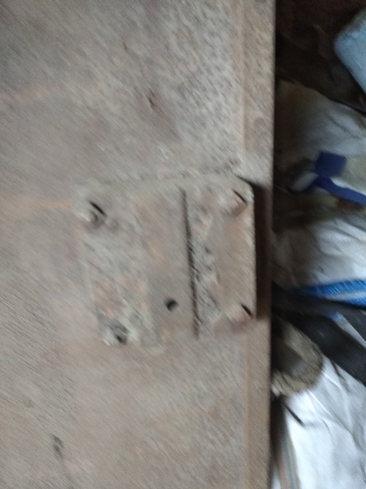 starožitná plechová vrata - 2