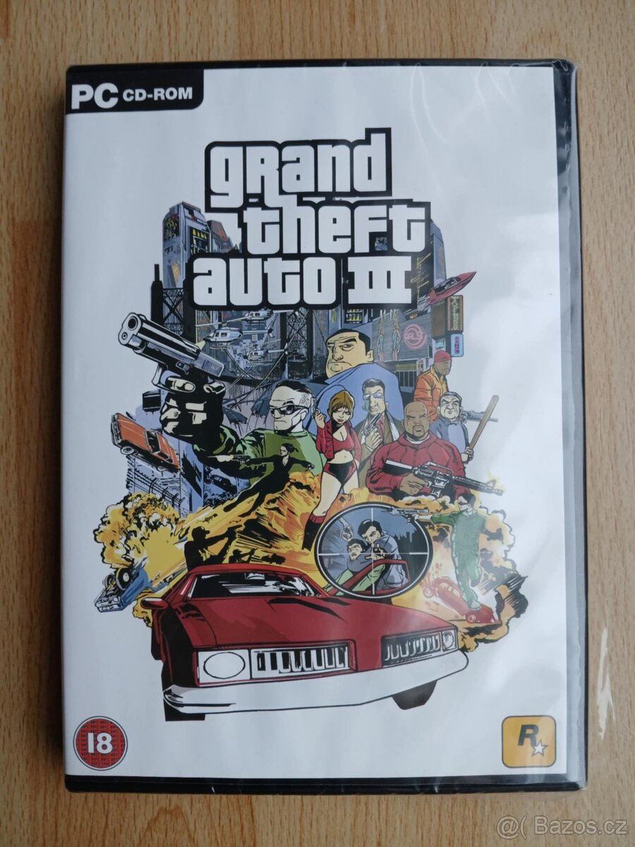 PC hra Grand theft auto III NEOTEVŘENÁ - 2