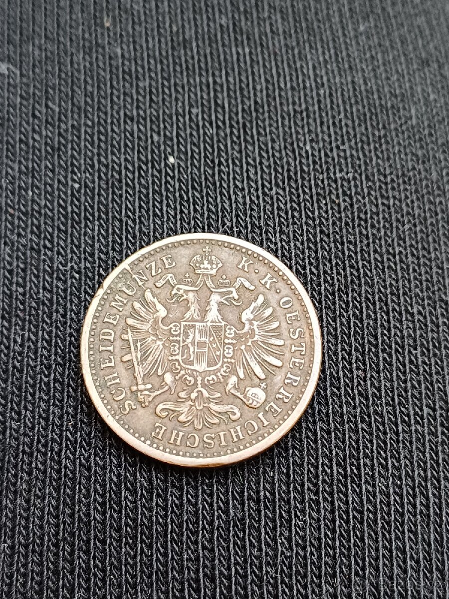 1 krejcar 1891 č.2 - 2