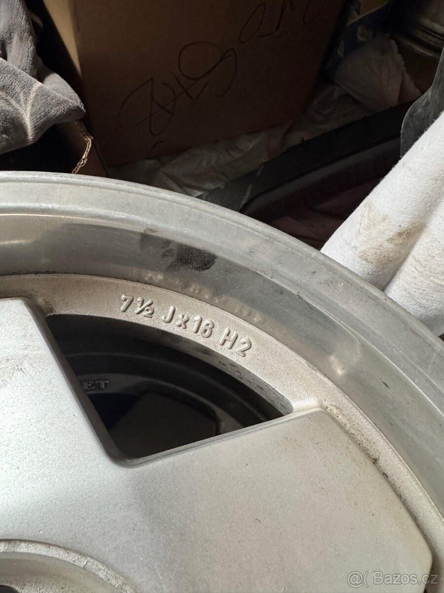 ALU BORBET A 7.5J R16 ET20 4x100 pouze 2 kusy - 2