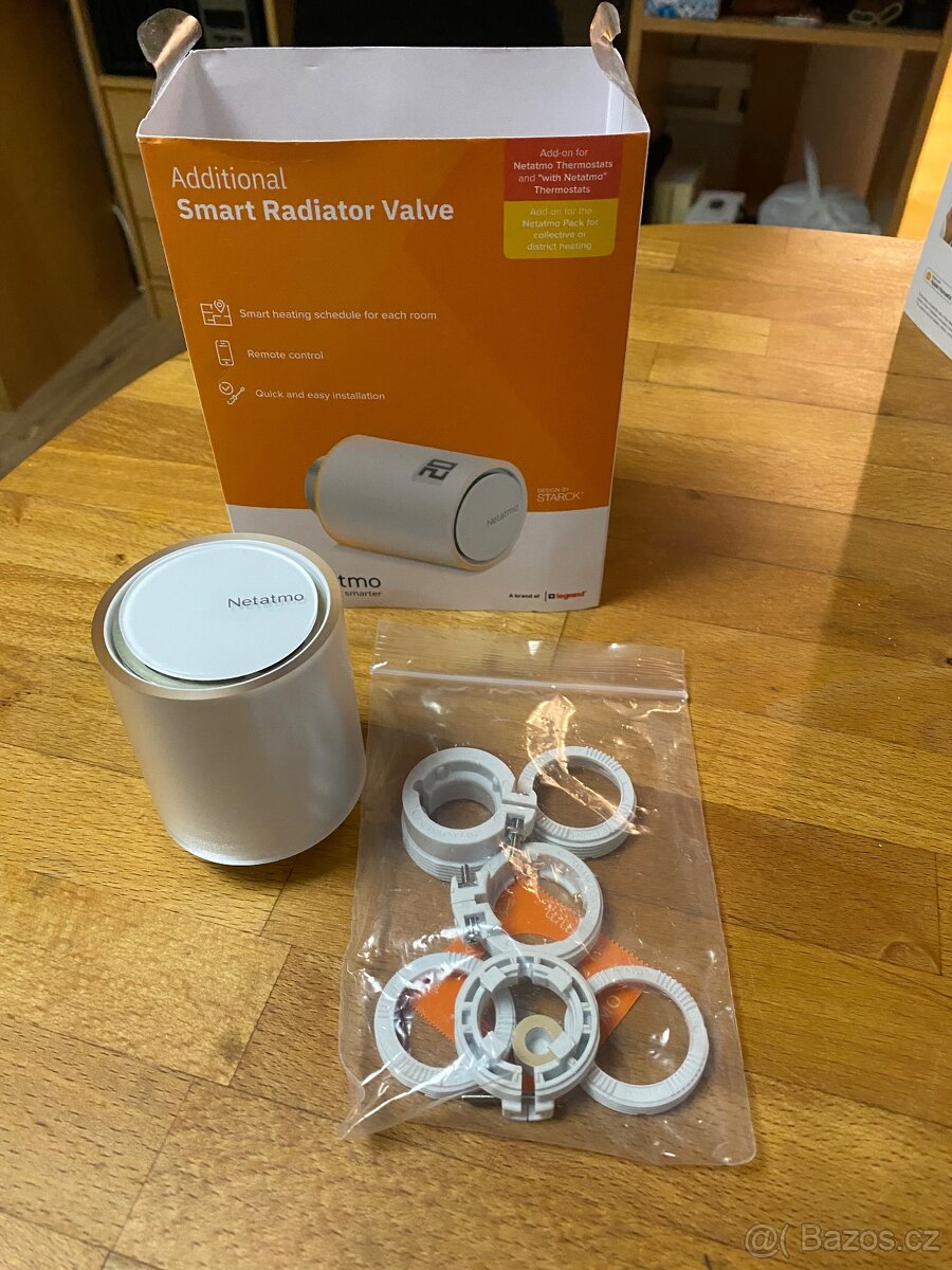 Sada chytrých termostatických hlavic + termostat zn.Netatmo - 2
