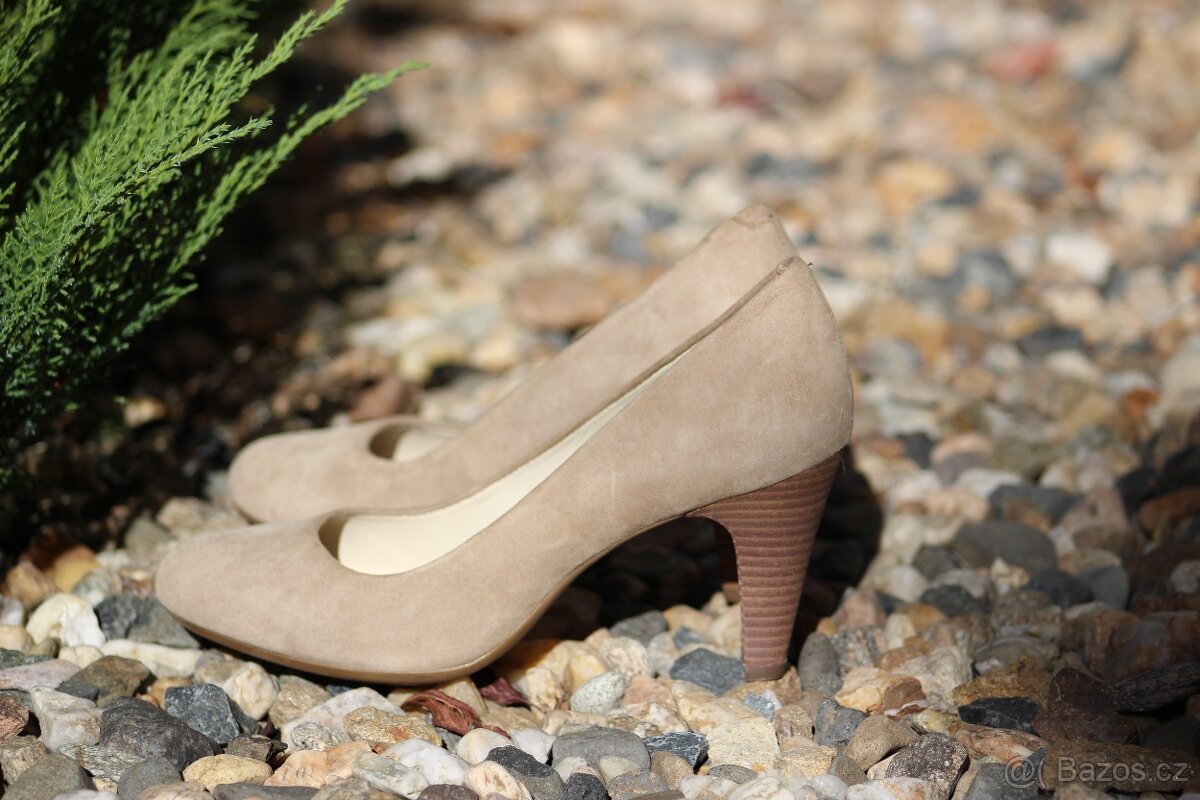 Nové kožené lodičky Geox vel. 37 - 2