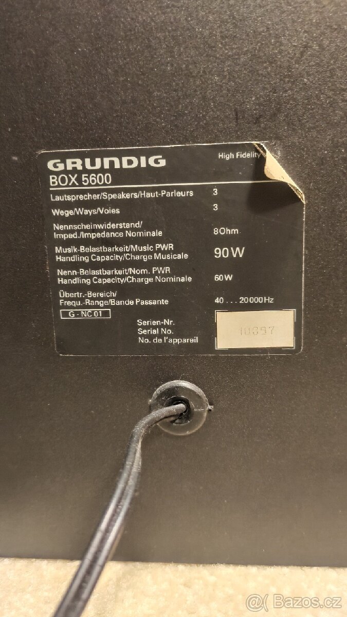Reprobedny Grundig - 2