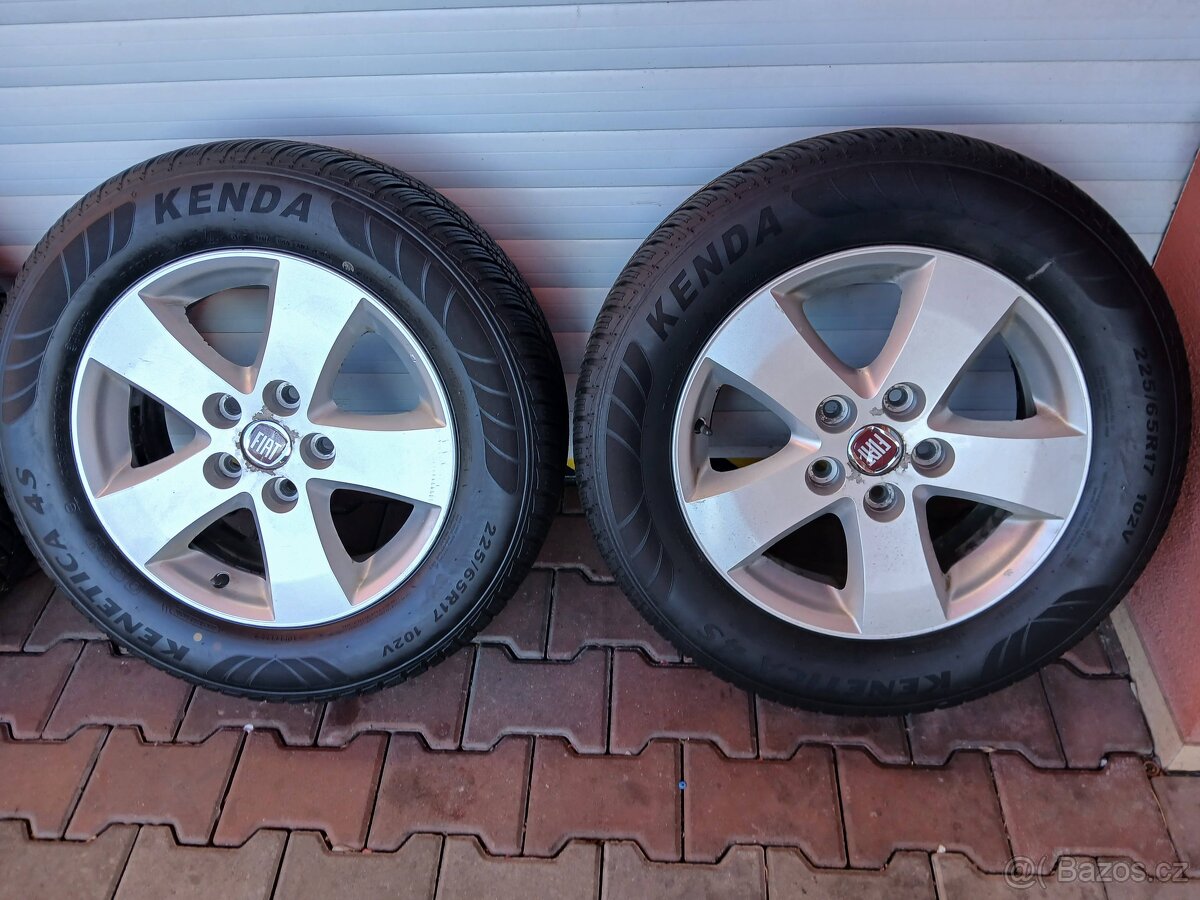 FIAT FREEMONT ALU R17 SE ZIMNÍMI PNEU - 2