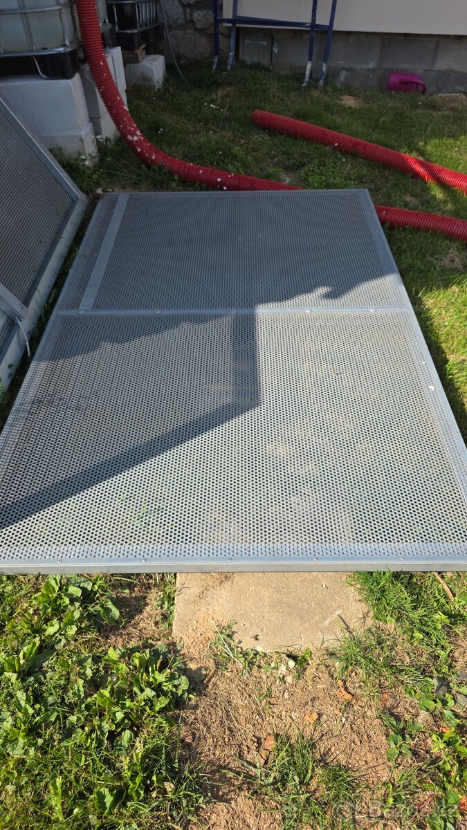 Dvoukřídlá brána pozink - 2