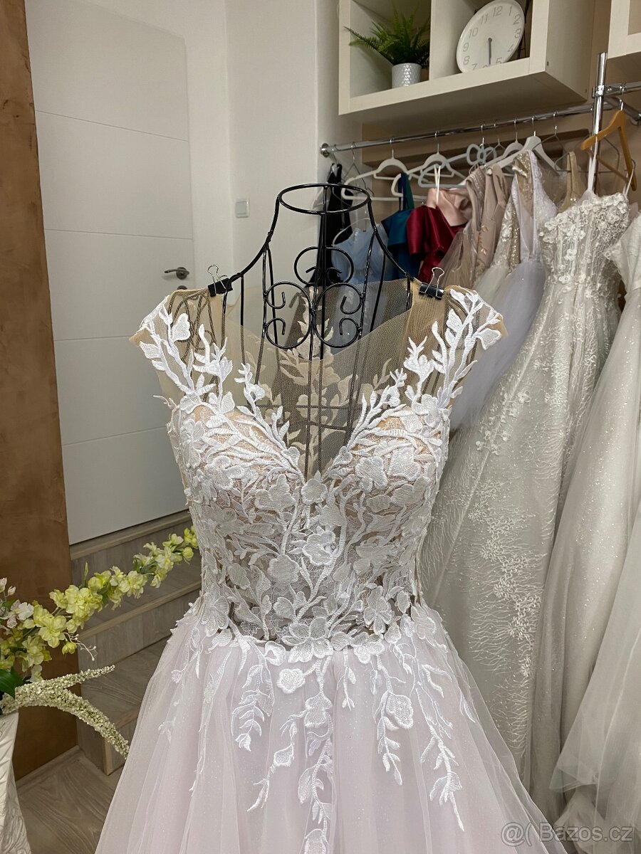 Svatební šaty vel.38 - 2
