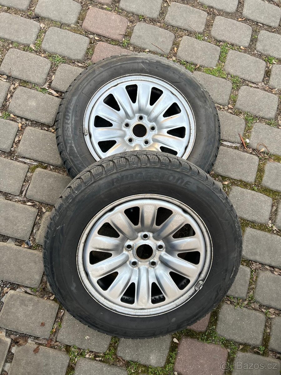 Disky R16 Škoda Passat+zimni pneu - 2