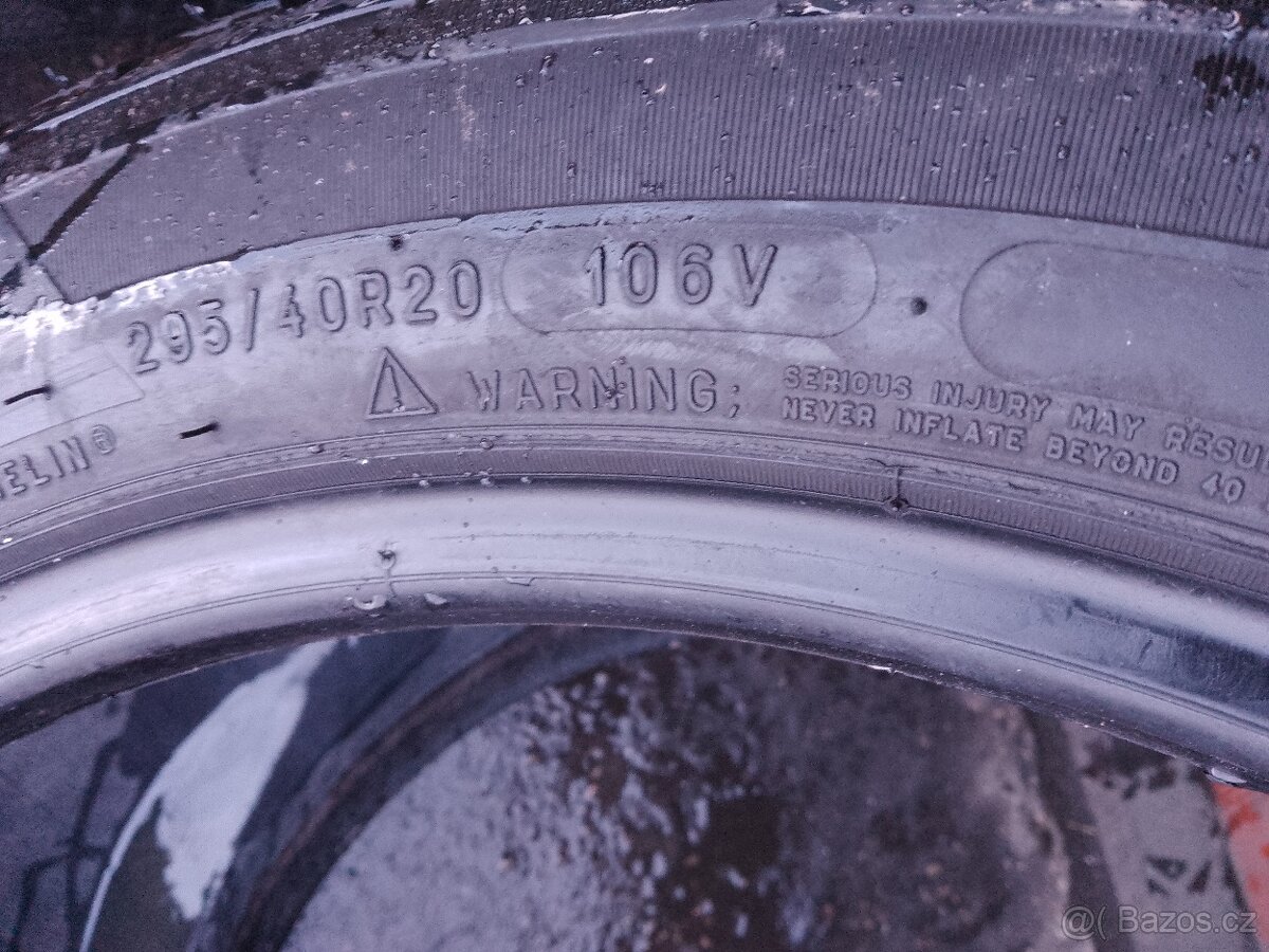 295/40/20 106v Michelin - zimní pneu 2ks - 2