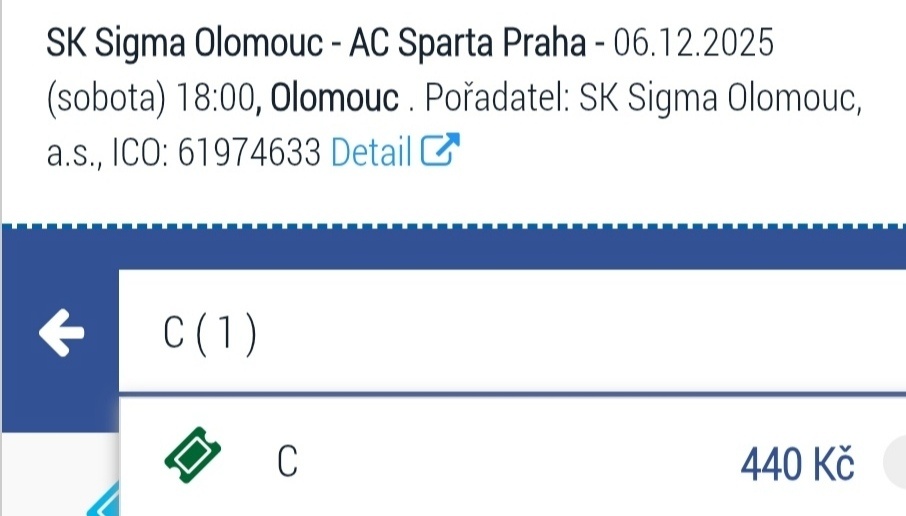 SK SIGMA OLOMOUC vs. AC SPARTA PRAHA - 2