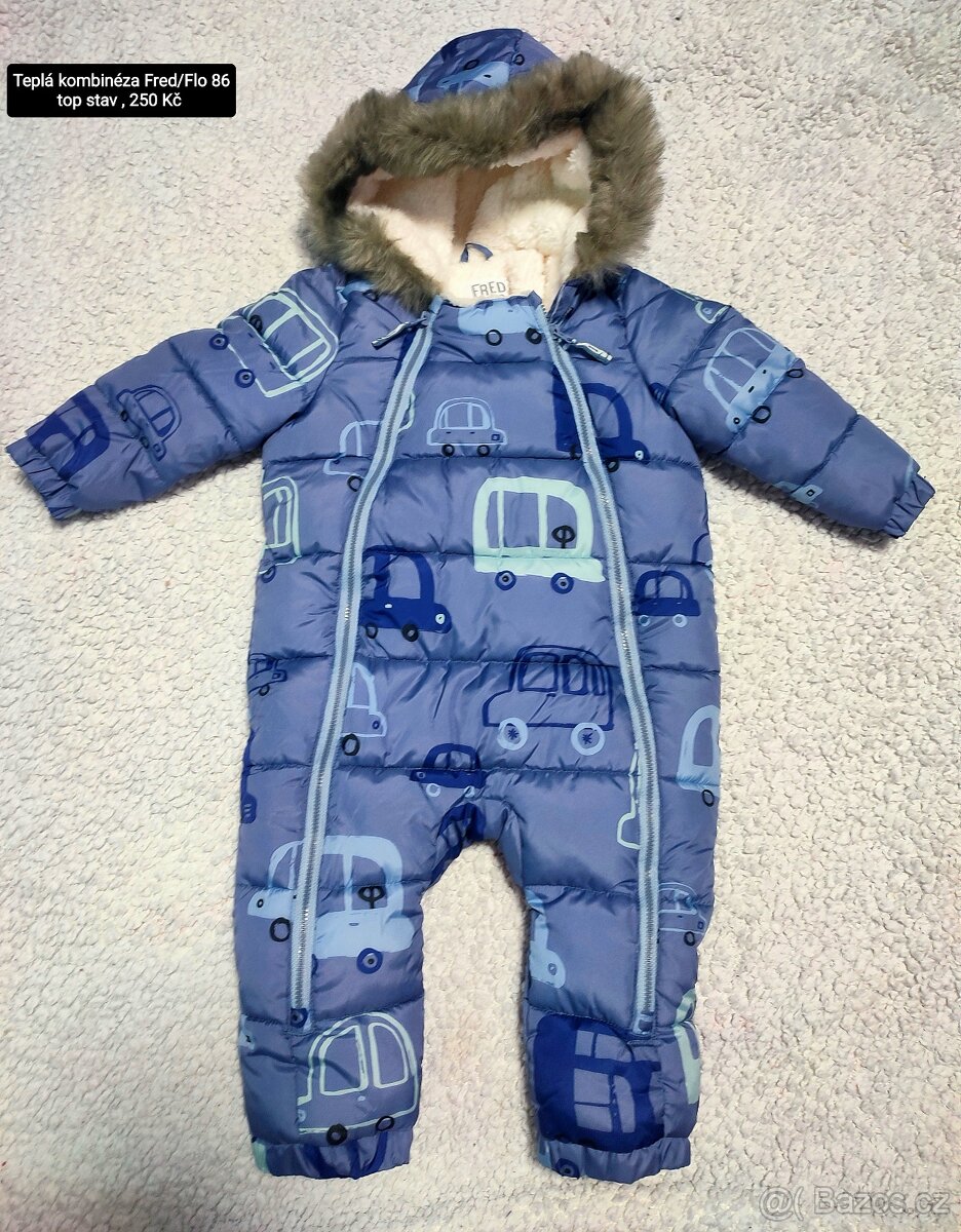 Chlapecké podzimní / zimní oblečení 68/74/80/86 - 2