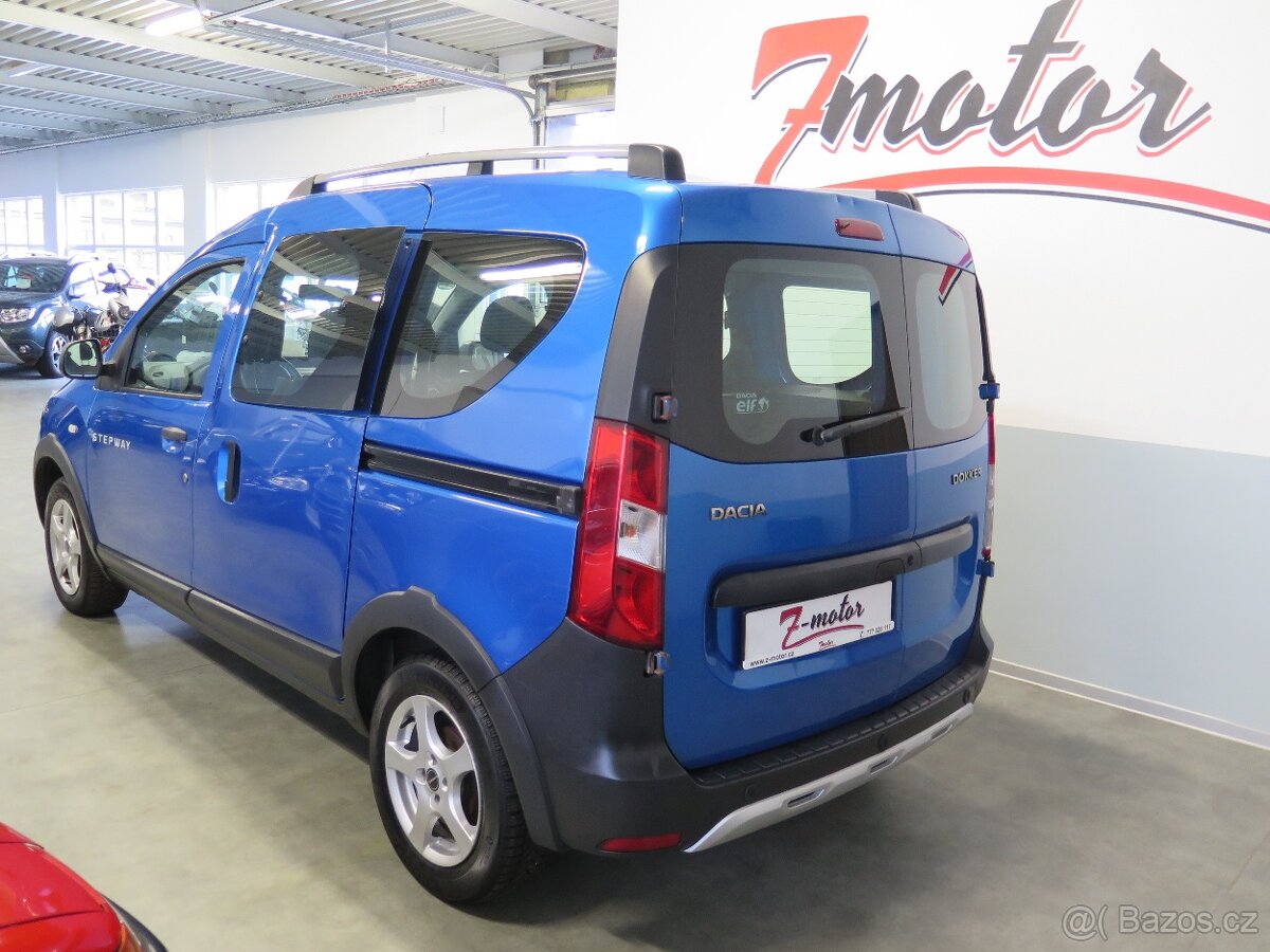 Dacia Dokker 1.2TCe,navi,klima,senzory,Stepway - 2