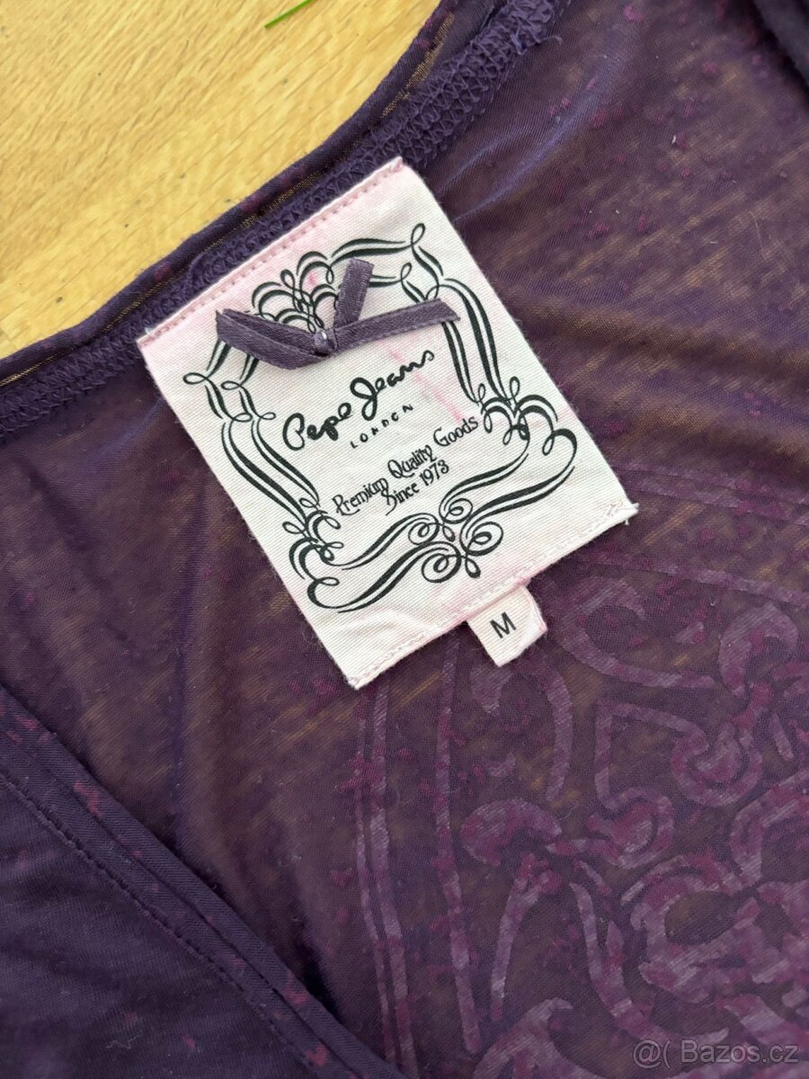 PEPE JEANS jako nové tričko S/M - 2