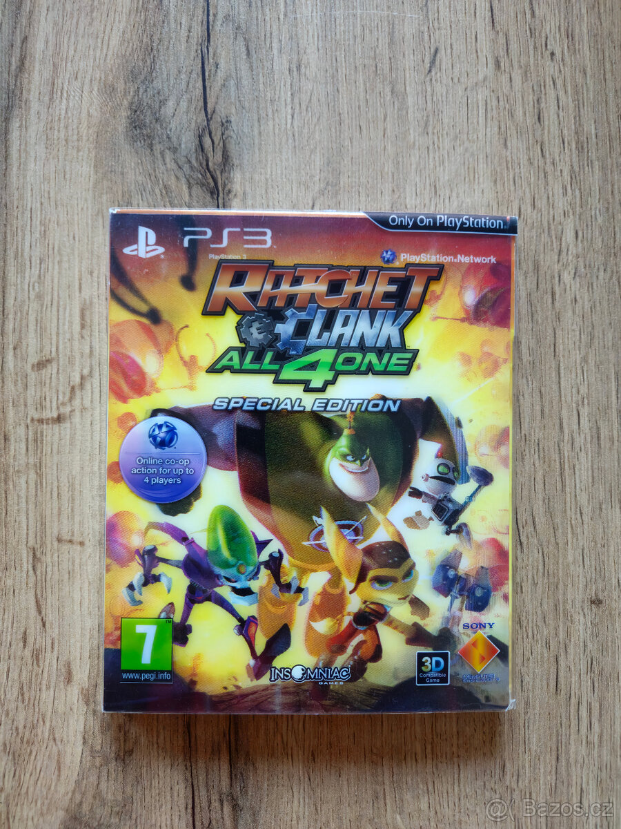 PS3 Ratchet and Clank: All 4 One - special edition - 2