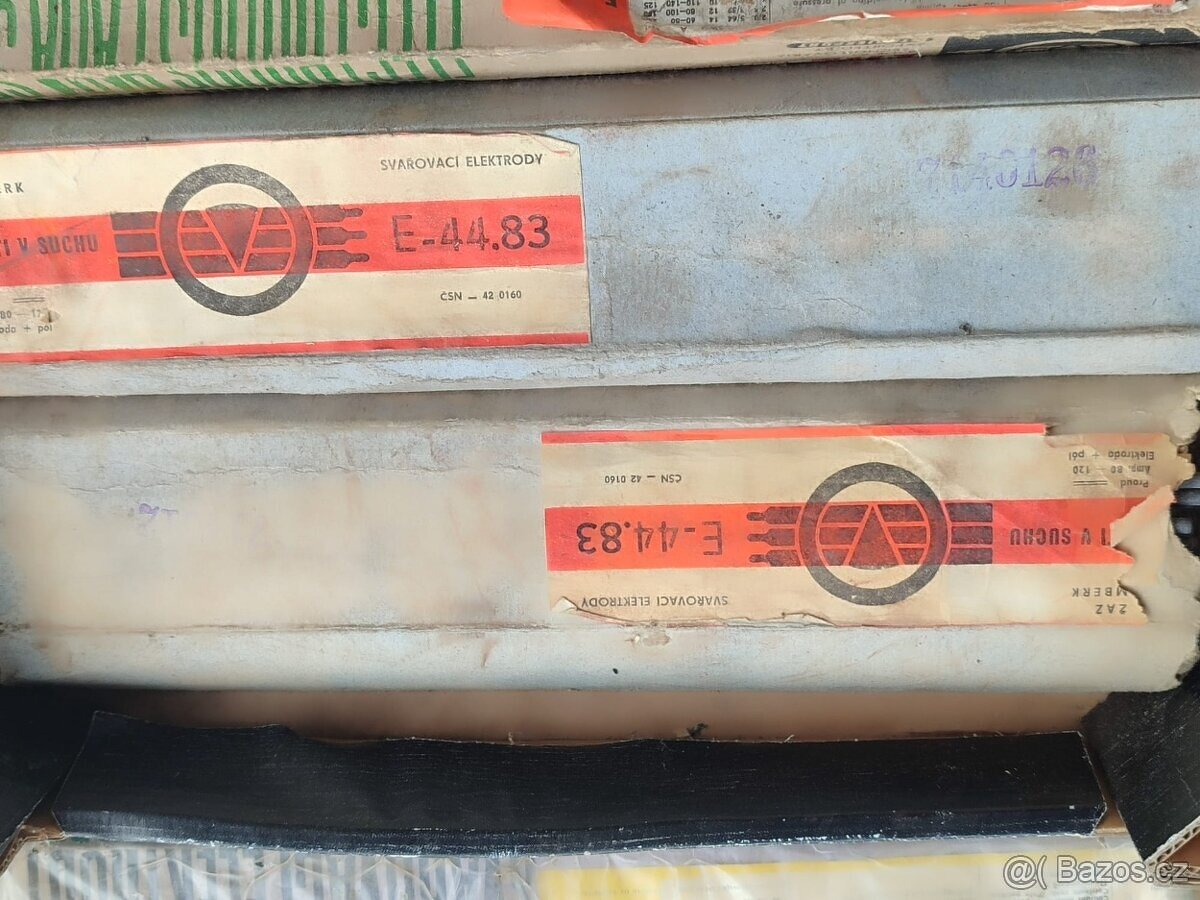 SVAŘOVACÍ ELEKTRODY JEŠTĚ STARÉ KVALITNÍ - 2