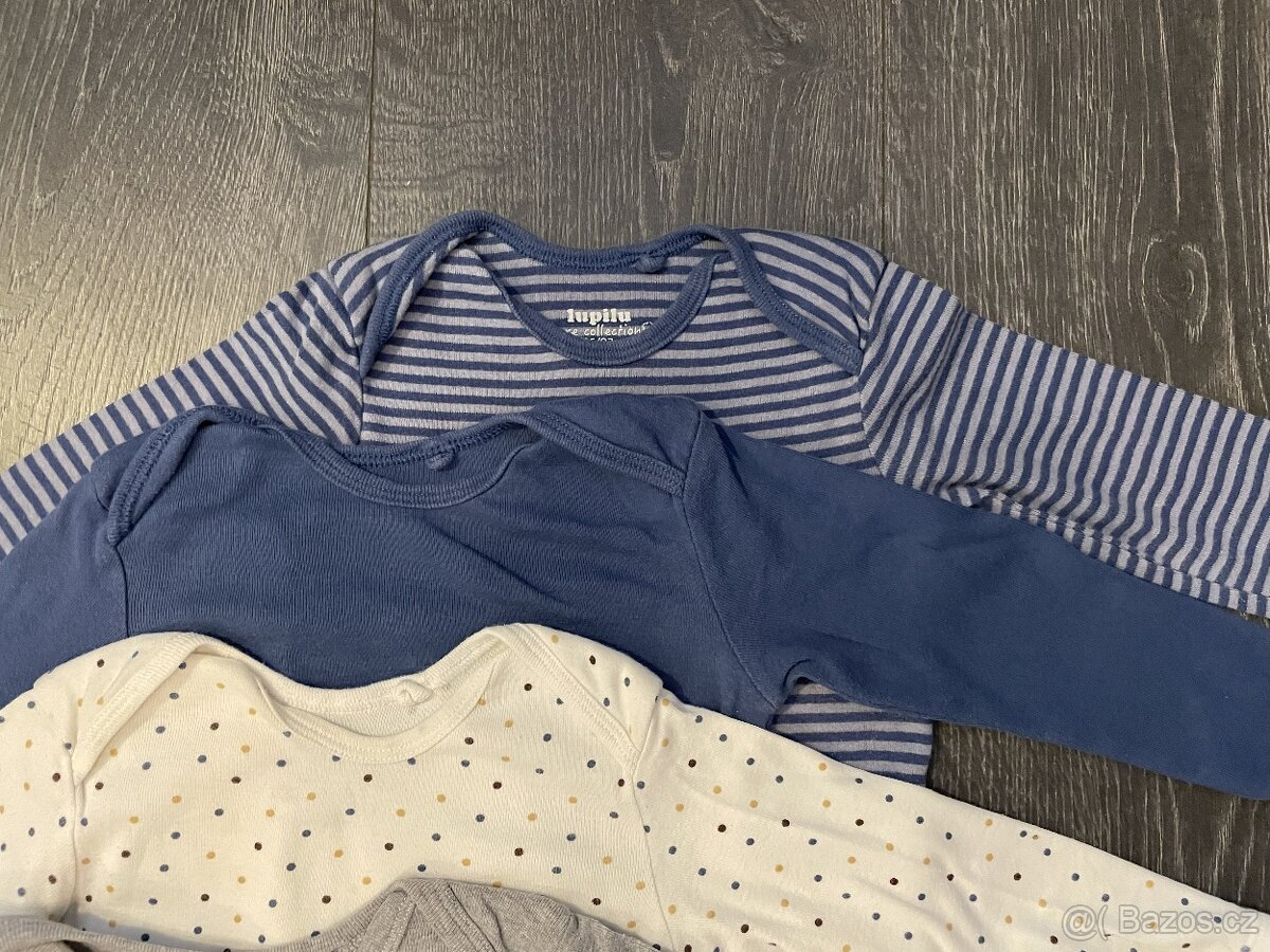 BODY dl. rukáv/vel. 86-92/6 ks - 2