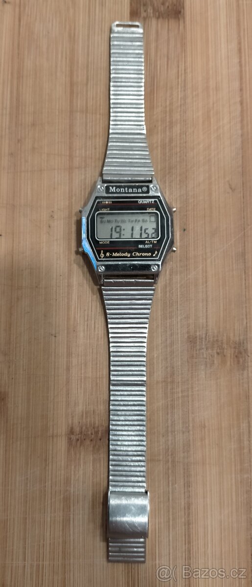 Pánské retro digitálky Montana - 2
