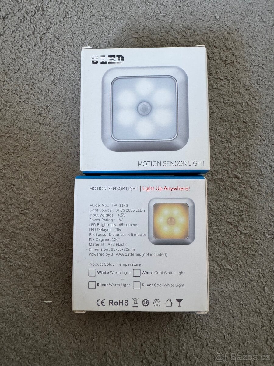 Led světlo s čidlem - 2