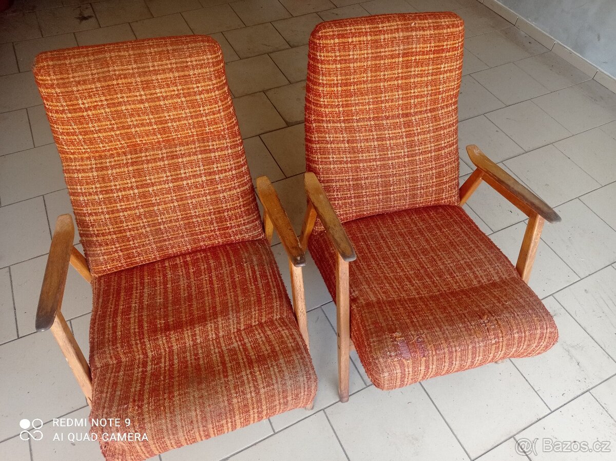 Retro křesla - 2