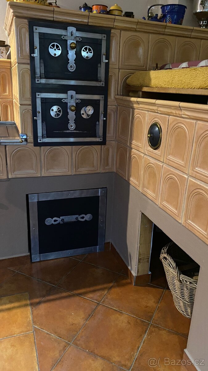 Kachlová kamna - pec - 2