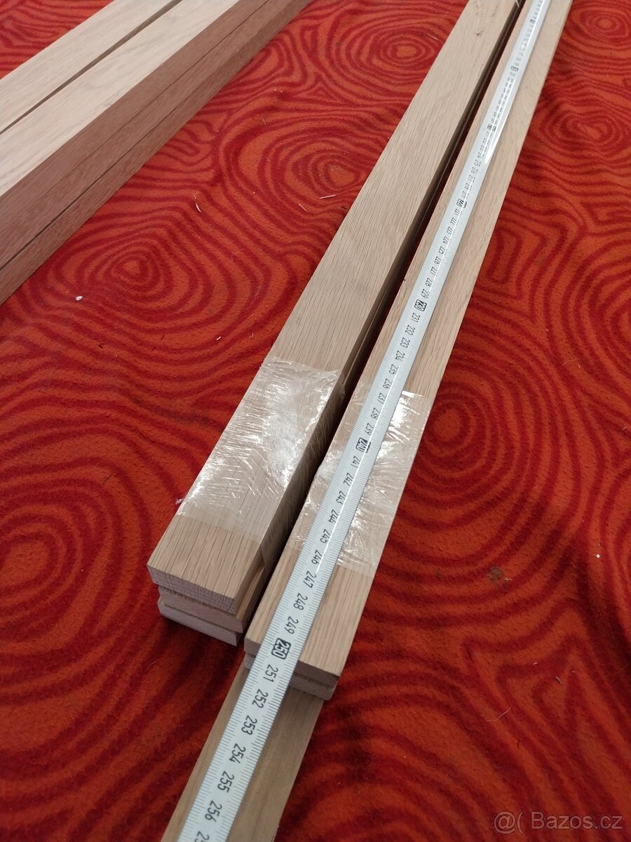 Dubové lamely - masiv - 2