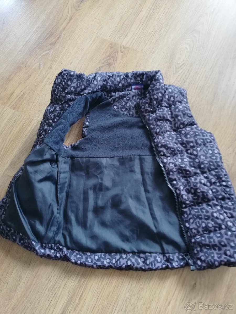 Dětská holčičí vesta vel. 110 - 2