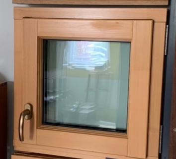 Dřevohlinikové okno nové - 2