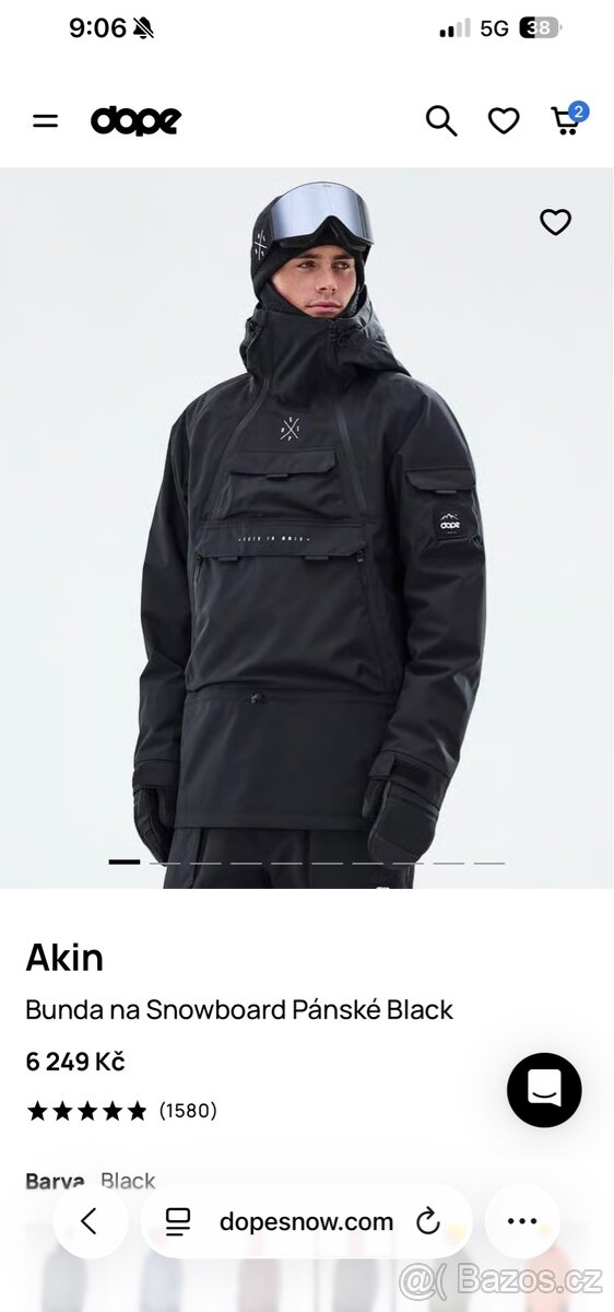 Zimní lyžařská bunda Dope - 2