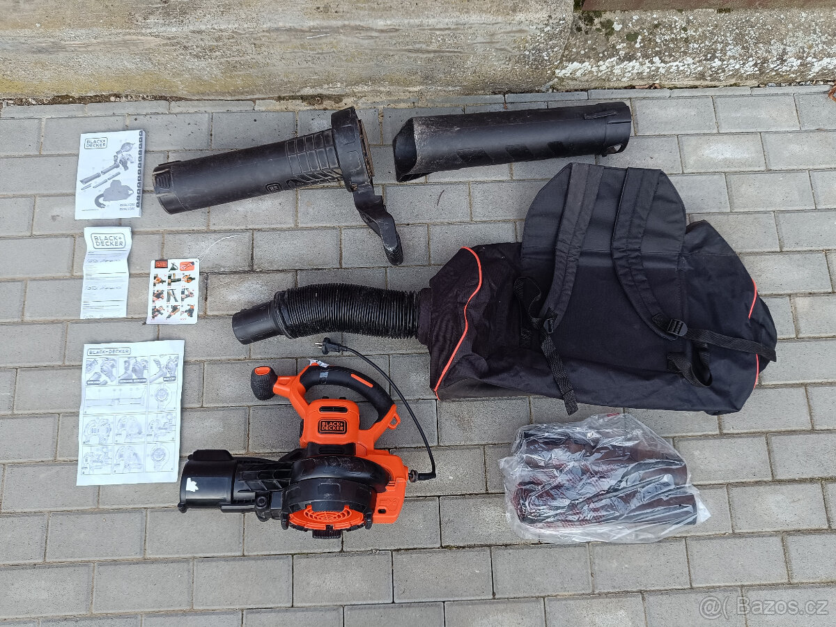 BLACK+DECKER BEBLV300 3in1 BACKPACK BLOWER VAC 3000W - 2