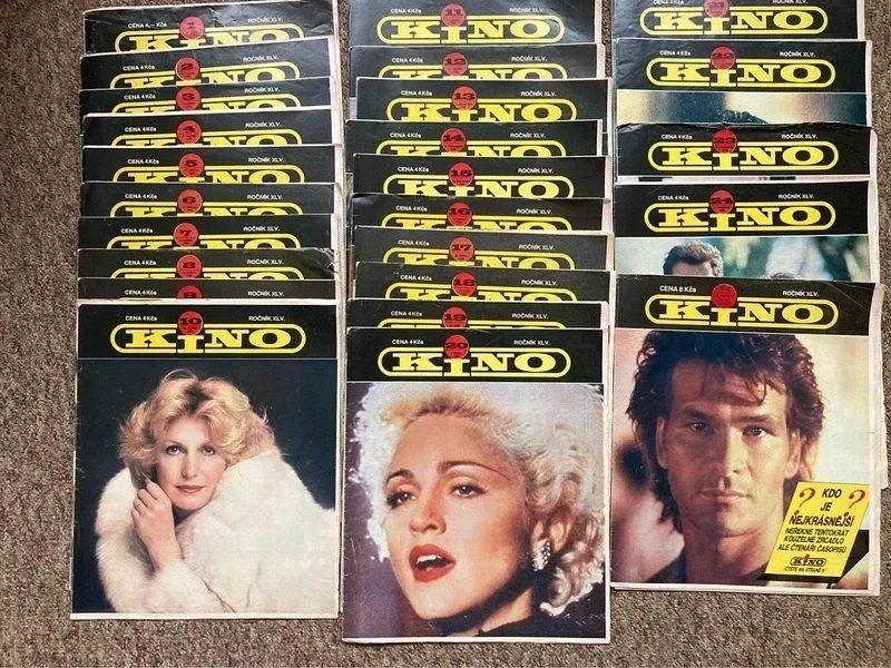 Časopis Kino - celý ročník 1990 - 2